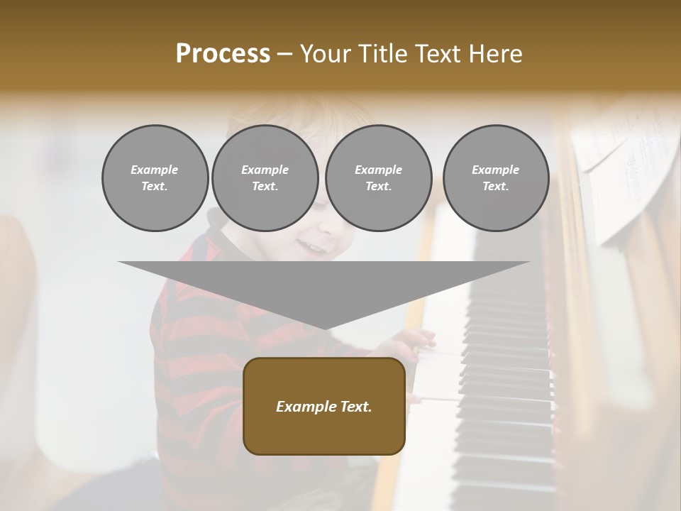 Childhood Learn Isolated PowerPoint Template