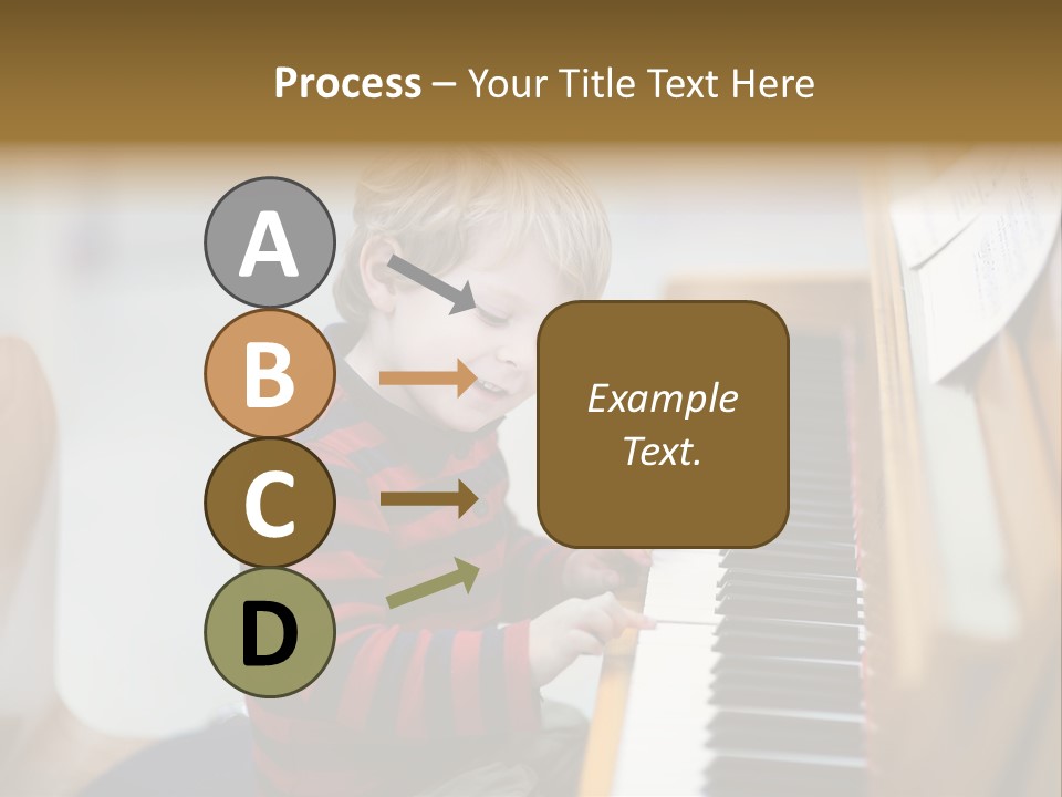 Childhood Learn Isolated PowerPoint Template