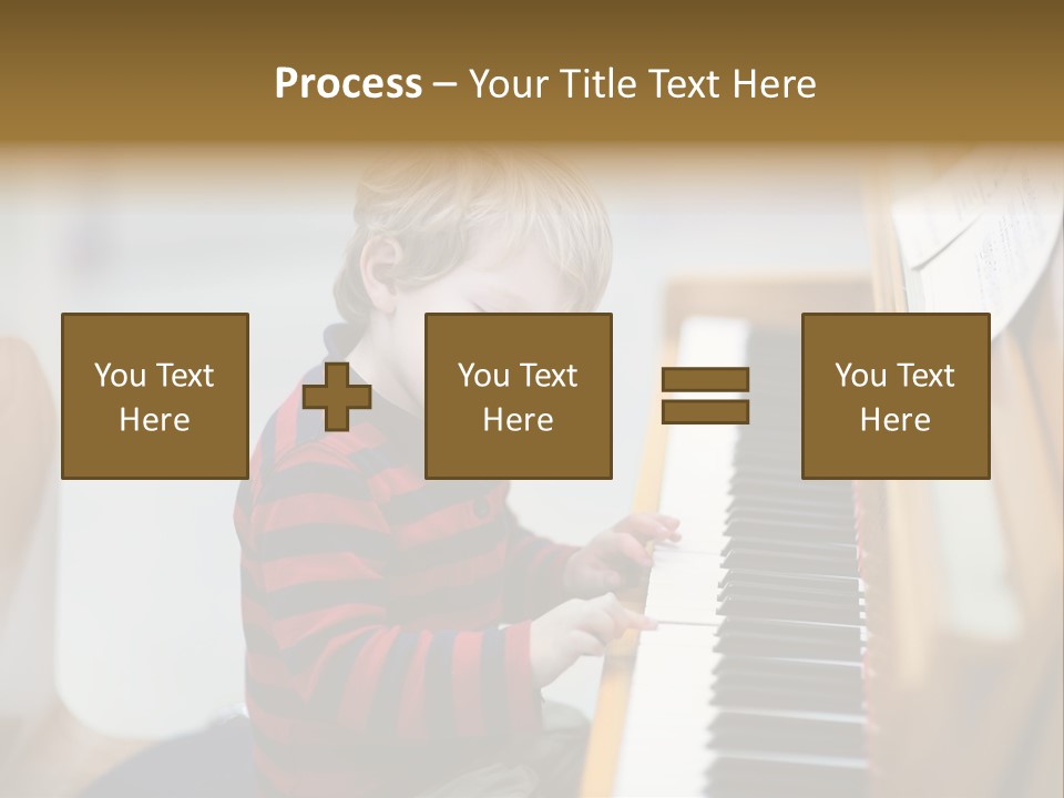 Childhood Learn Isolated PowerPoint Template
