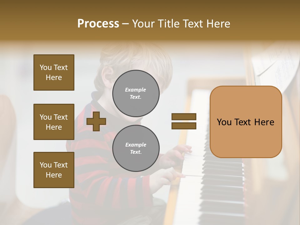 Childhood Learn Isolated PowerPoint Template