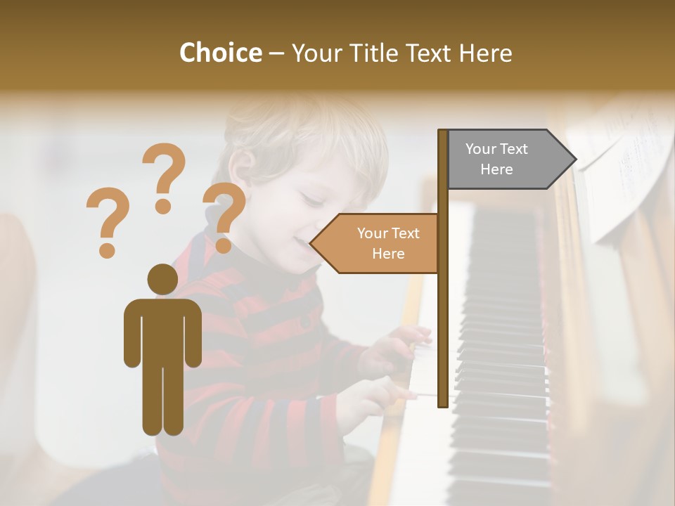 Childhood Learn Isolated PowerPoint Template