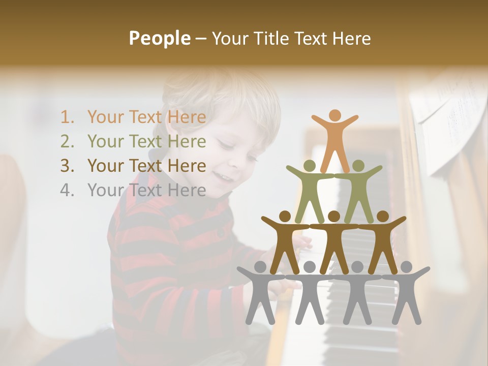 Childhood Learn Isolated PowerPoint Template