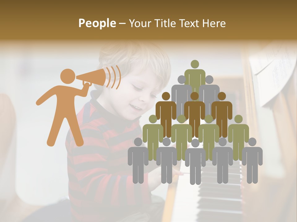 Childhood Learn Isolated PowerPoint Template