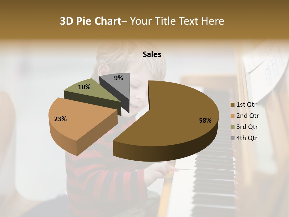Childhood Learn Isolated PowerPoint Template