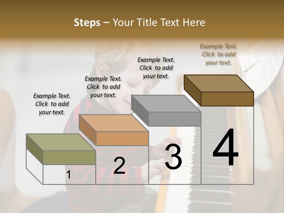 Childhood Learn Isolated PowerPoint Template