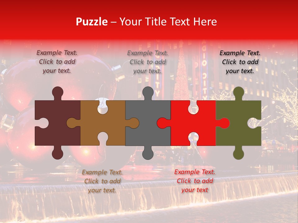 Ball Deco United PowerPoint Template