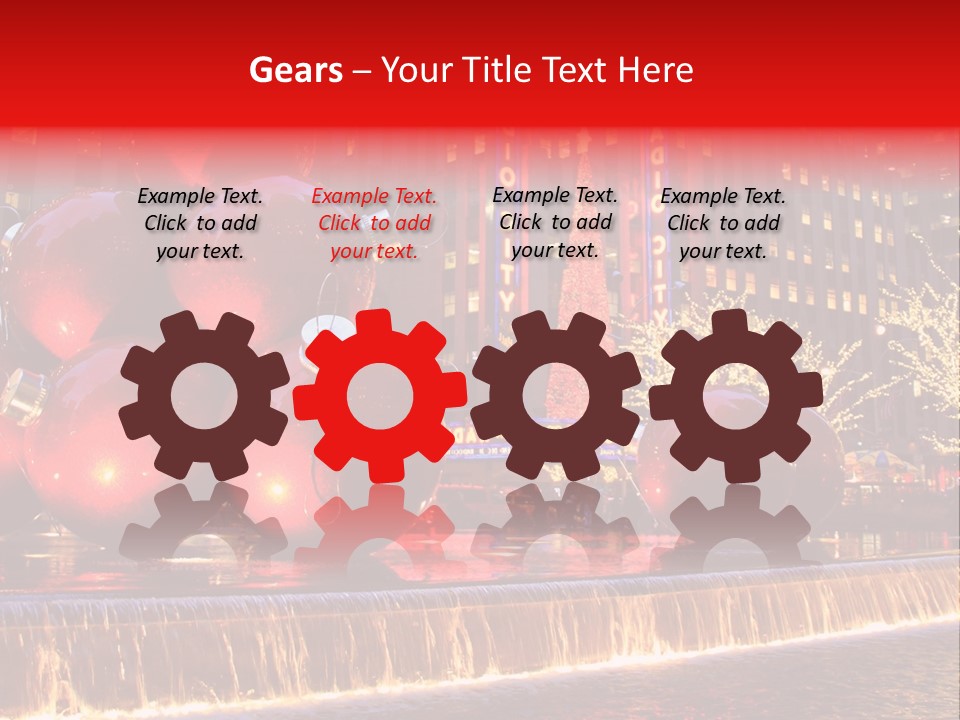 Ball Deco United PowerPoint Template