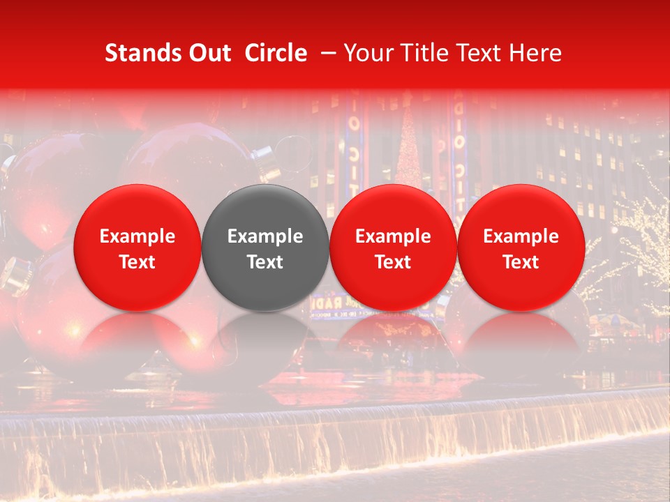 Ball Deco United PowerPoint Template