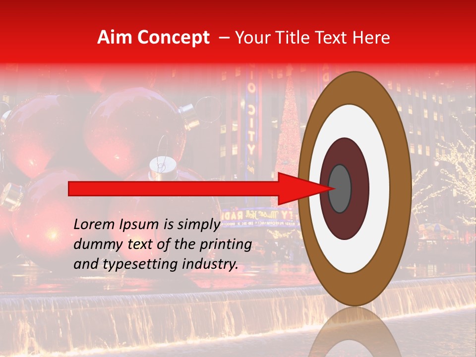 Ball Deco United PowerPoint Template