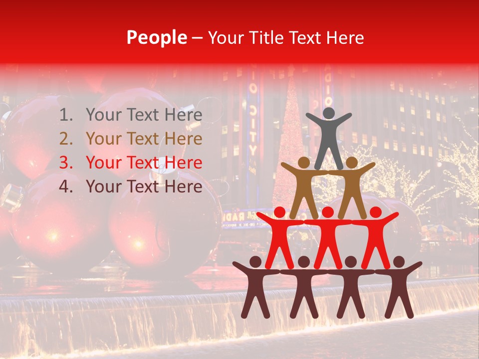 Ball Deco United PowerPoint Template