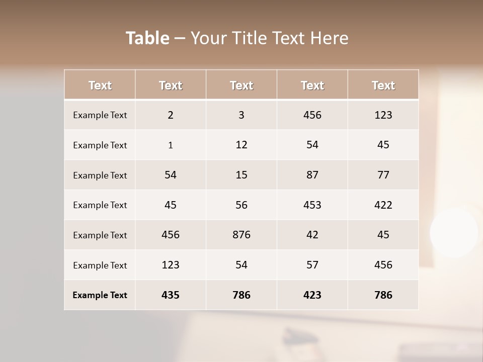 Elegance Treatment Pretty PowerPoint Template