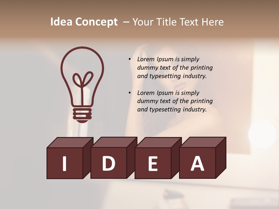 Elegance Treatment Pretty PowerPoint Template