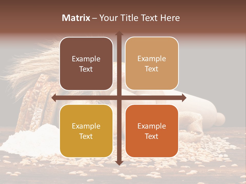 Dinner Cereal Studio PowerPoint Template