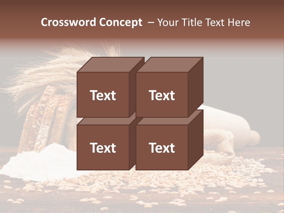 Dinner Cereal Studio PowerPoint Template