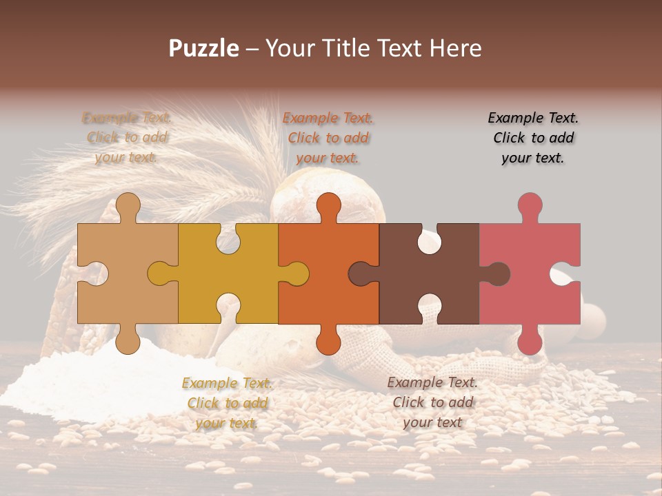 Dinner Cereal Studio PowerPoint Template