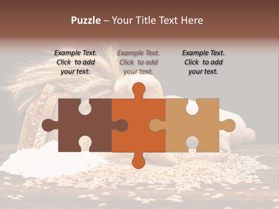 Dinner Cereal Studio PowerPoint Template