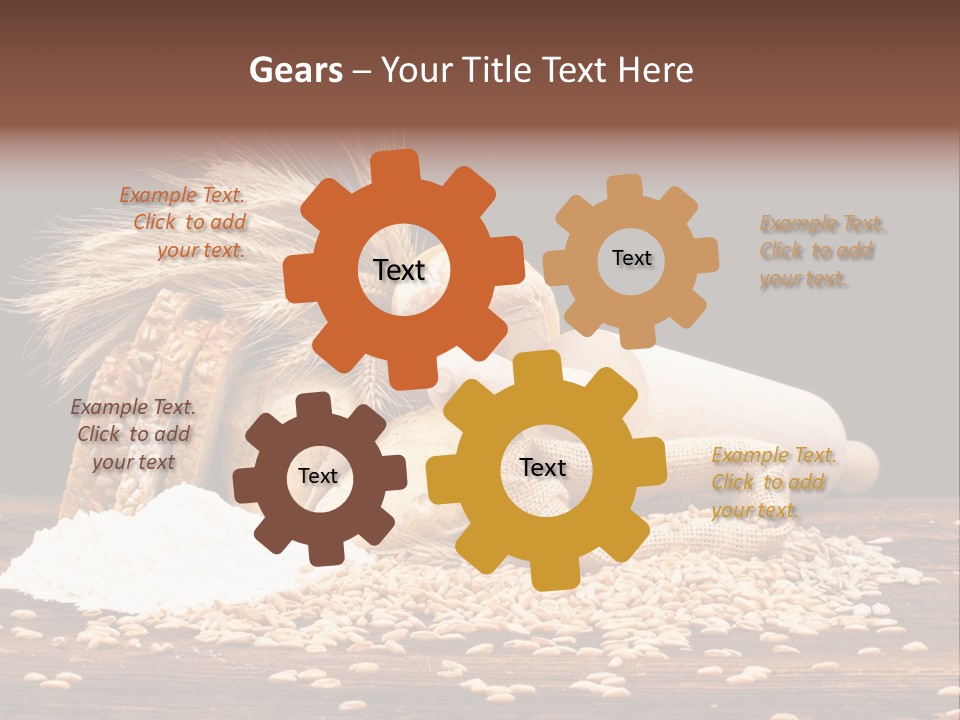 Dinner Cereal Studio PowerPoint Template