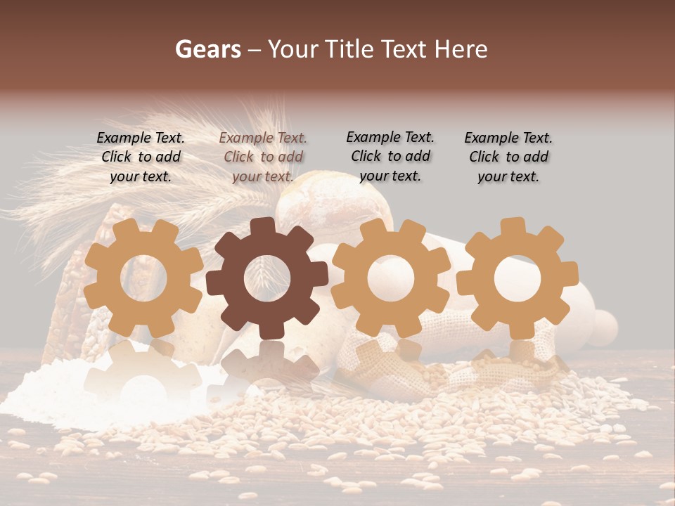 Dinner Cereal Studio PowerPoint Template