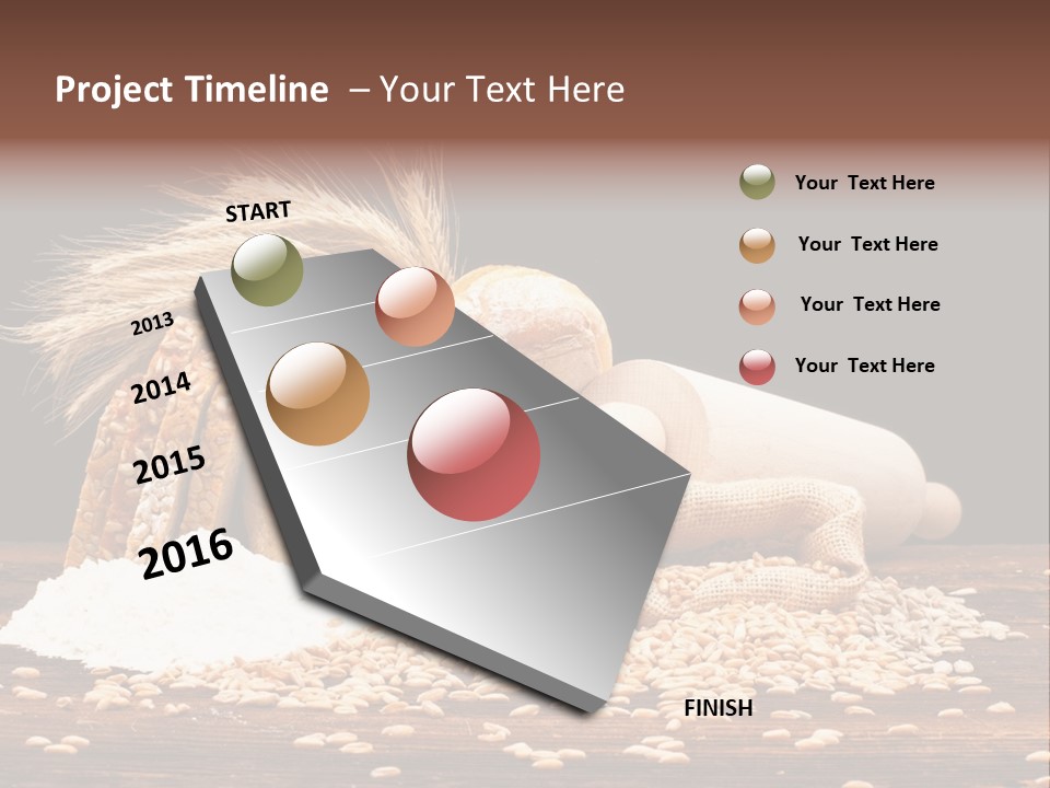Dinner Cereal Studio PowerPoint Template
