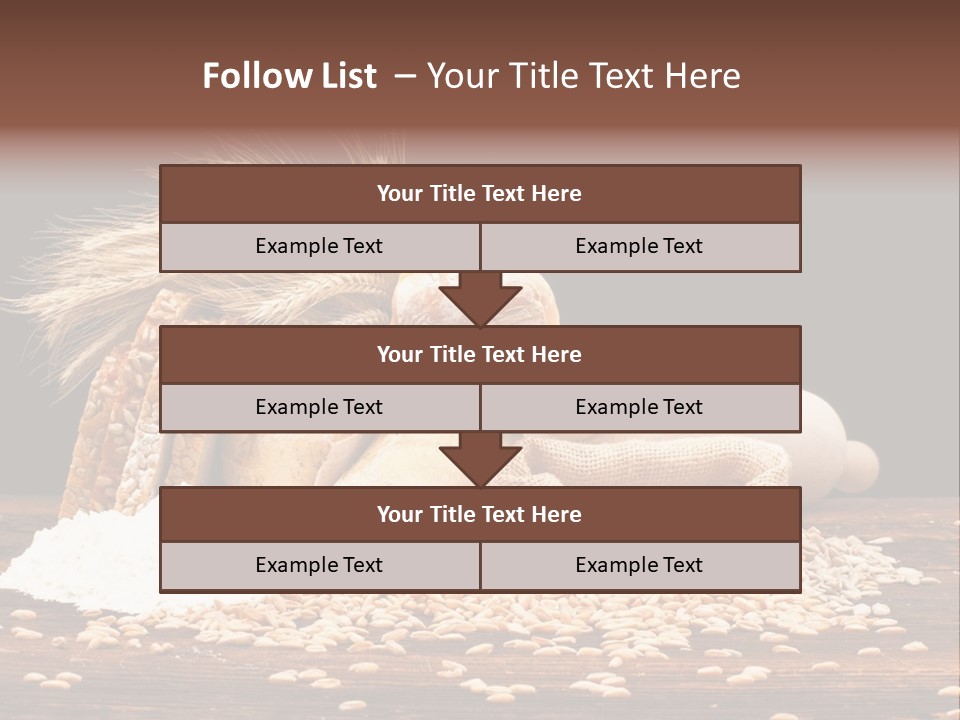 Dinner Cereal Studio PowerPoint Template