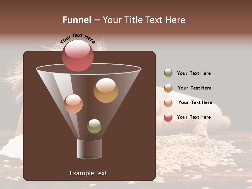 Dinner Cereal Studio PowerPoint Template