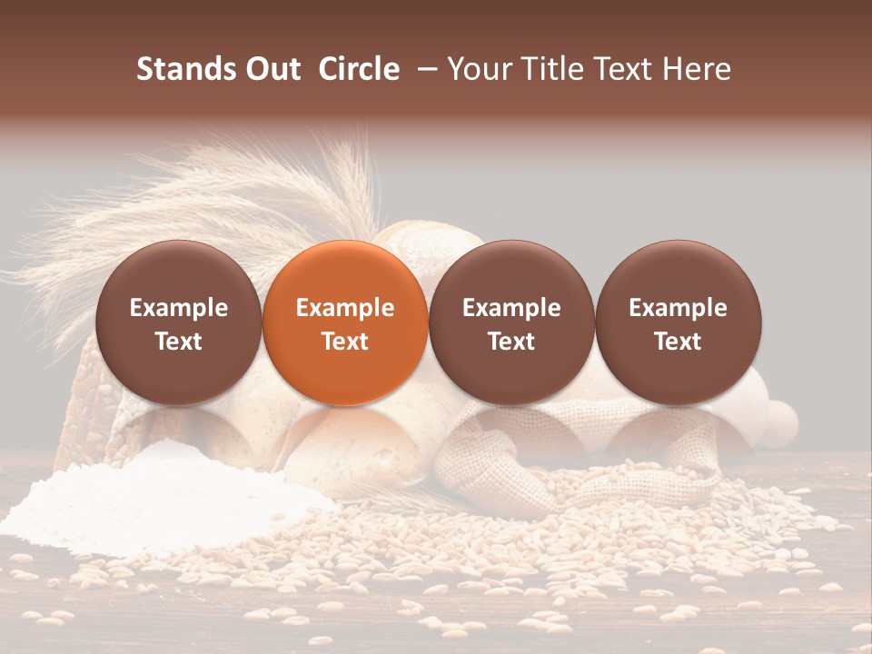 Dinner Cereal Studio PowerPoint Template