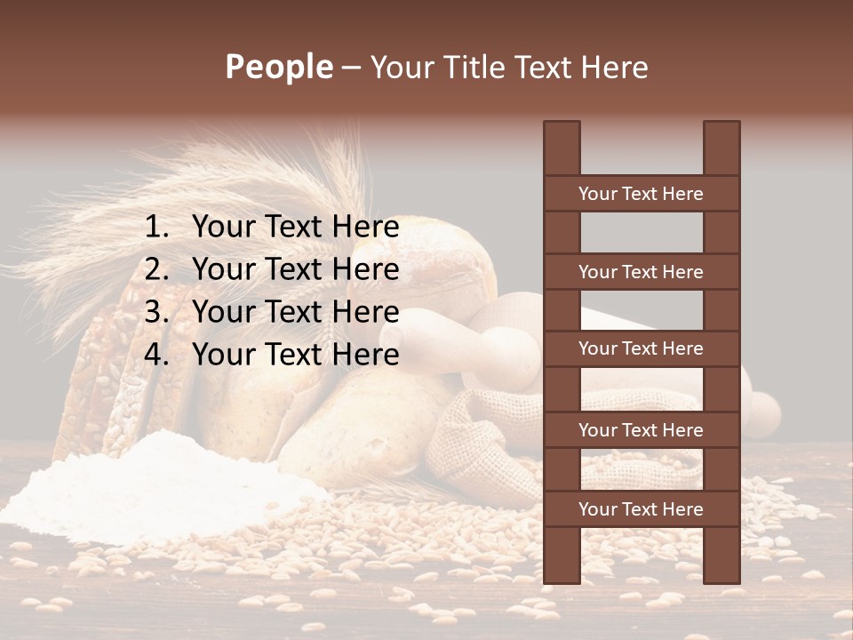Dinner Cereal Studio PowerPoint Template