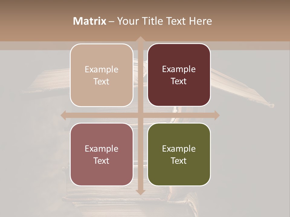 Nobody Antique Open PowerPoint Template