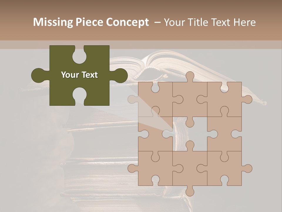 Nobody Antique Open PowerPoint Template