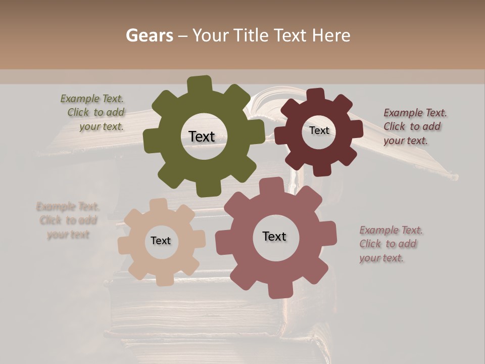 Nobody Antique Open PowerPoint Template