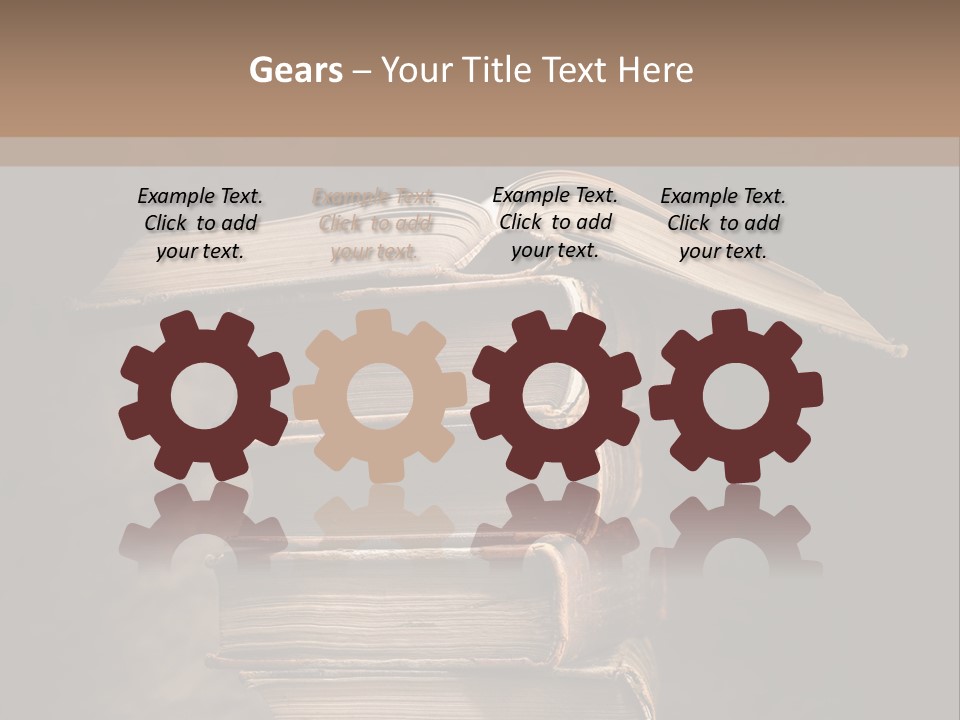 Nobody Antique Open PowerPoint Template