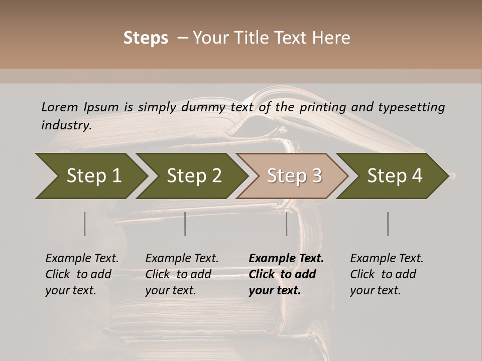 Nobody Antique Open PowerPoint Template