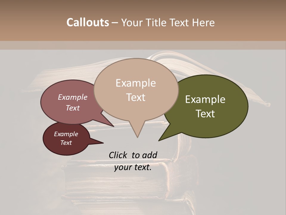 Nobody Antique Open PowerPoint Template