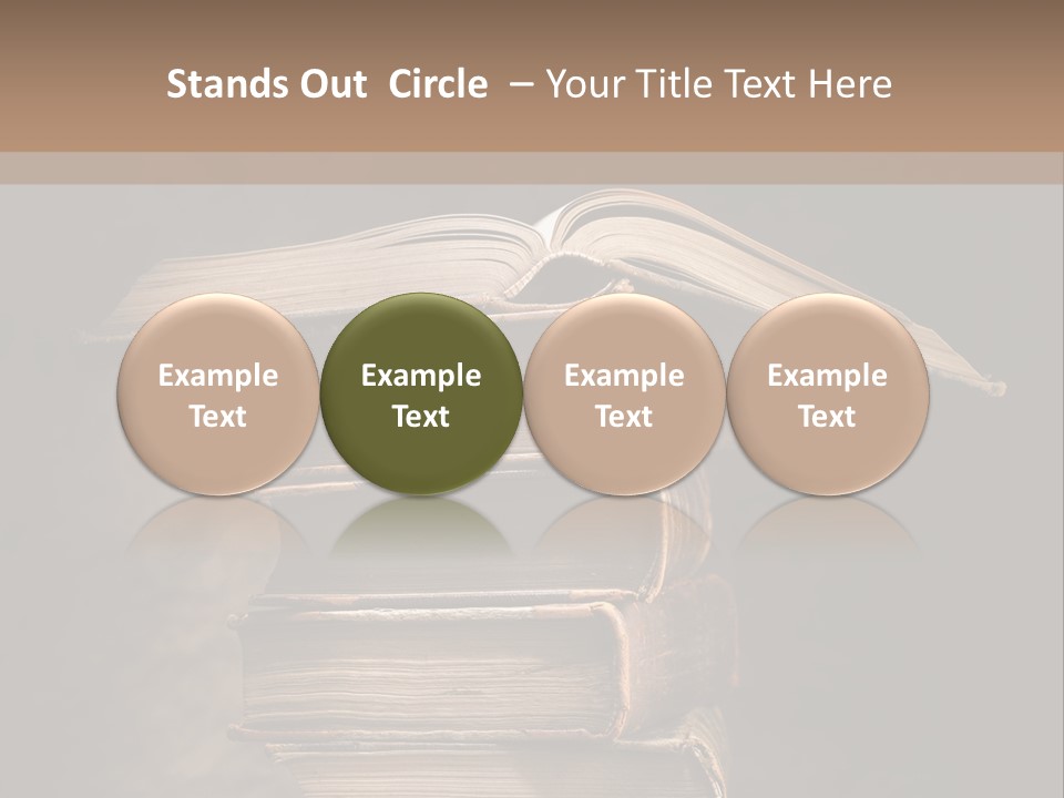 Nobody Antique Open PowerPoint Template