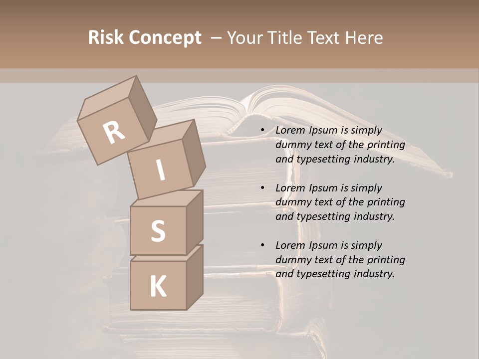 Nobody Antique Open PowerPoint Template