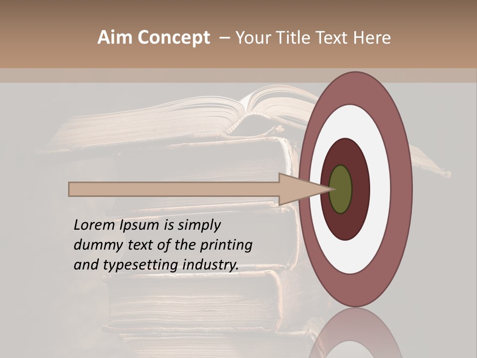 Nobody Antique Open PowerPoint Template