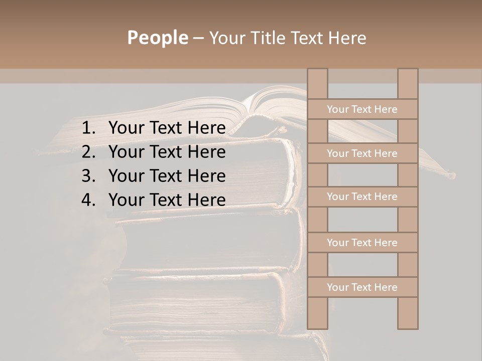 Nobody Antique Open PowerPoint Template