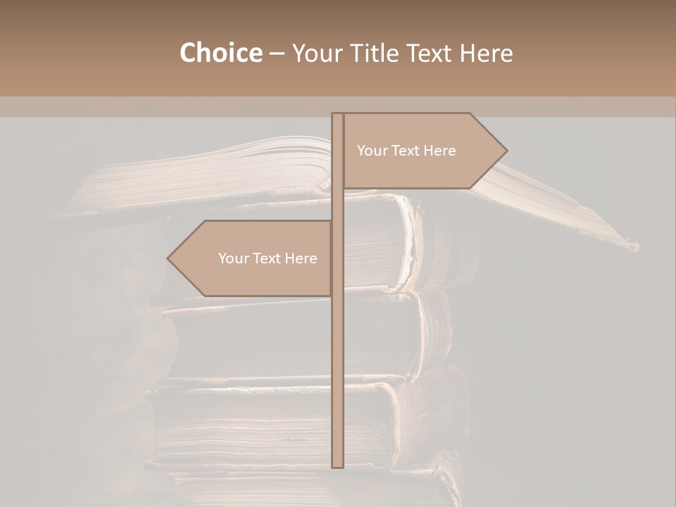 Nobody Antique Open PowerPoint Template