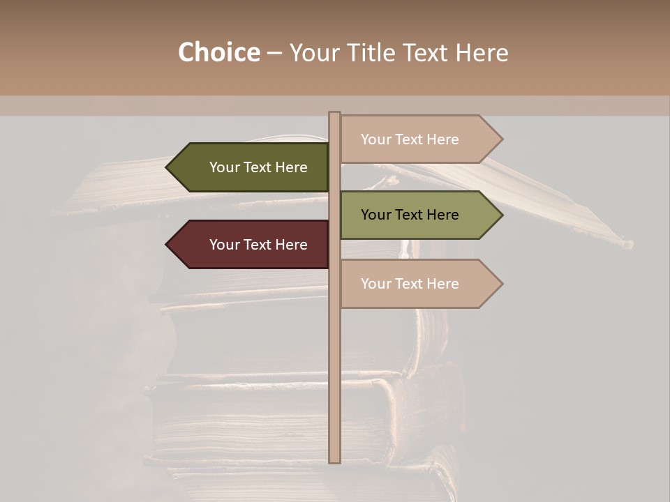 Nobody Antique Open PowerPoint Template