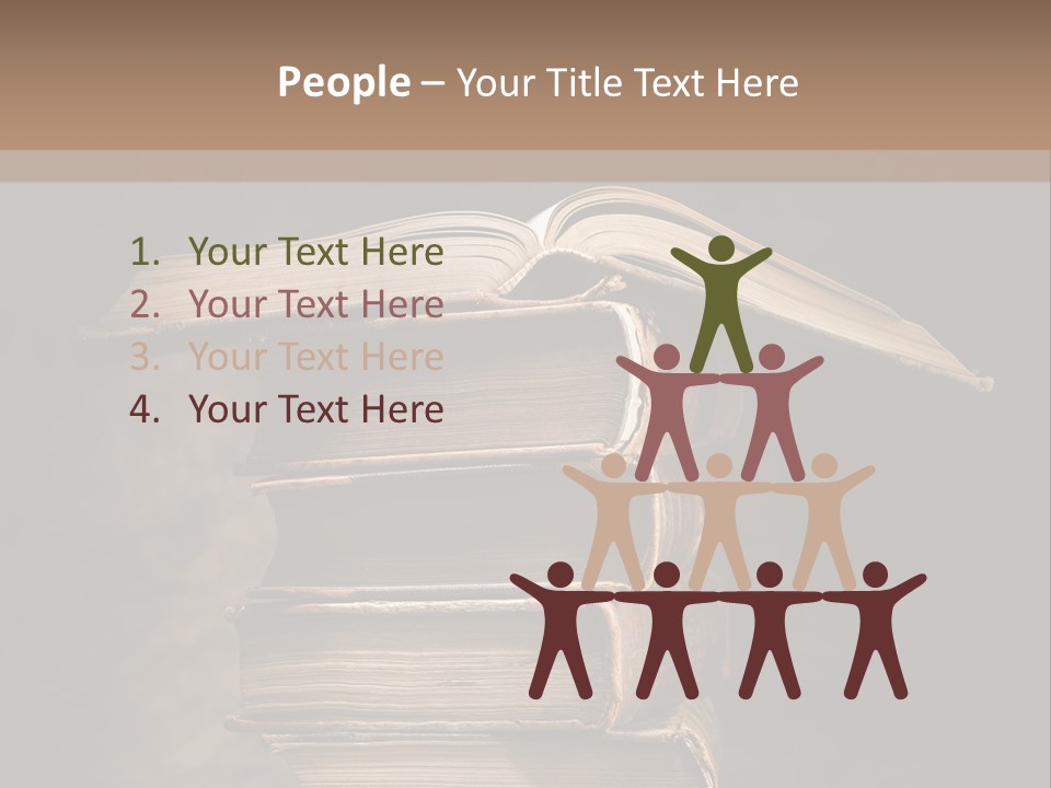 Nobody Antique Open PowerPoint Template