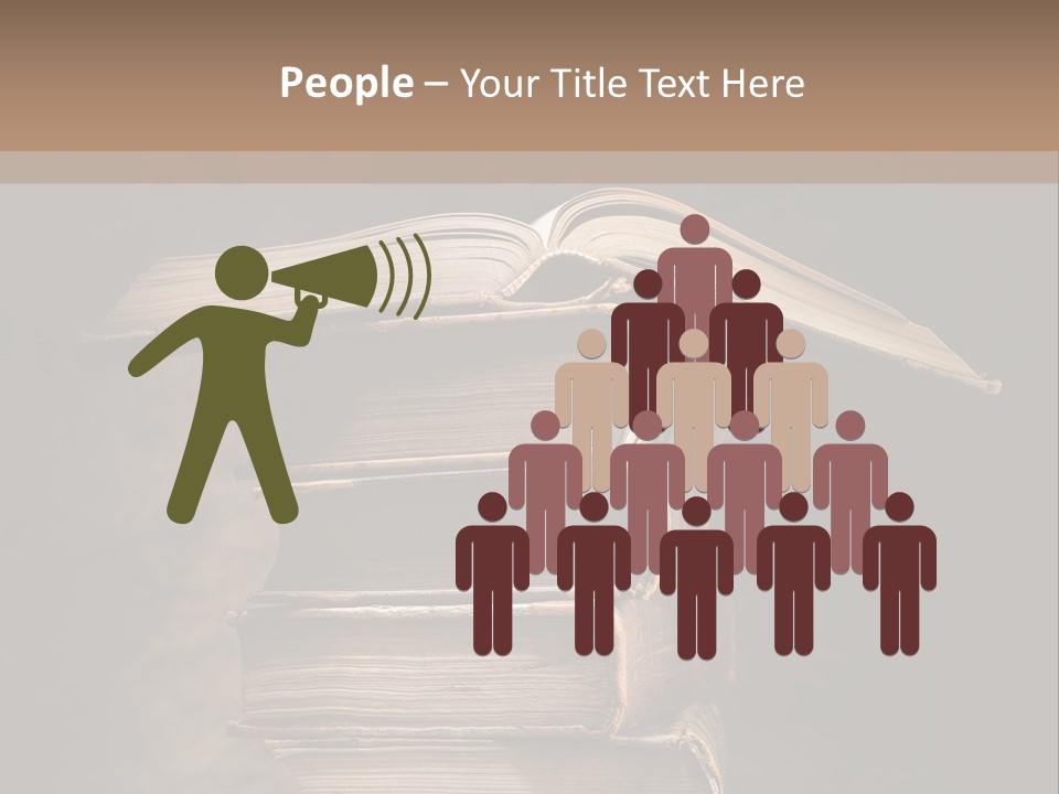 Nobody Antique Open PowerPoint Template