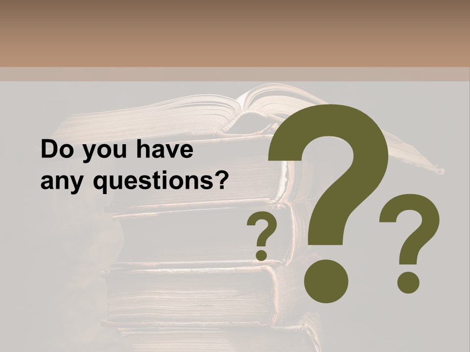 Nobody Antique Open PowerPoint Template