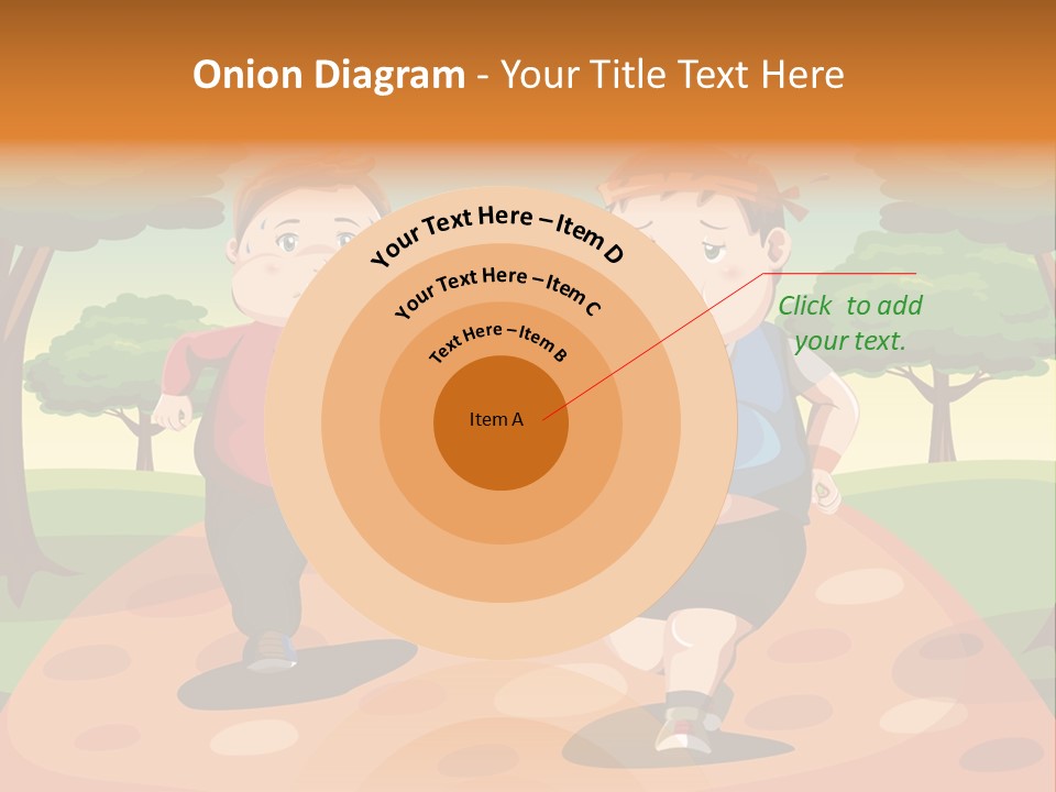 Tired Wellbeing Kids PowerPoint Template