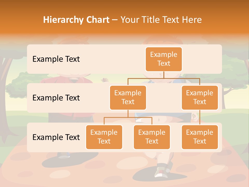 Tired Wellbeing Kids PowerPoint Template