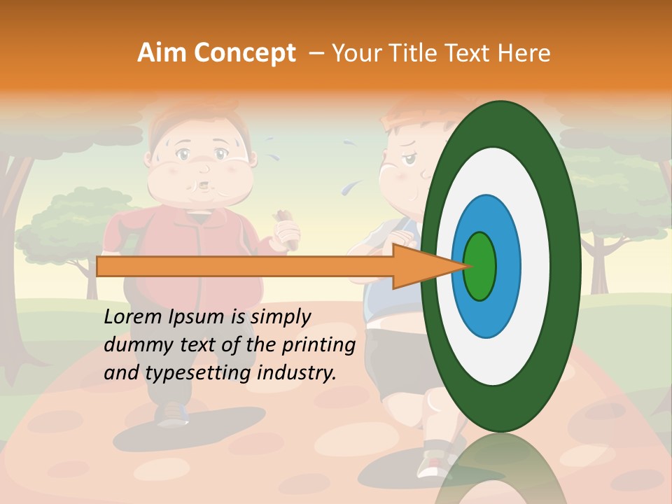 Tired Wellbeing Kids PowerPoint Template