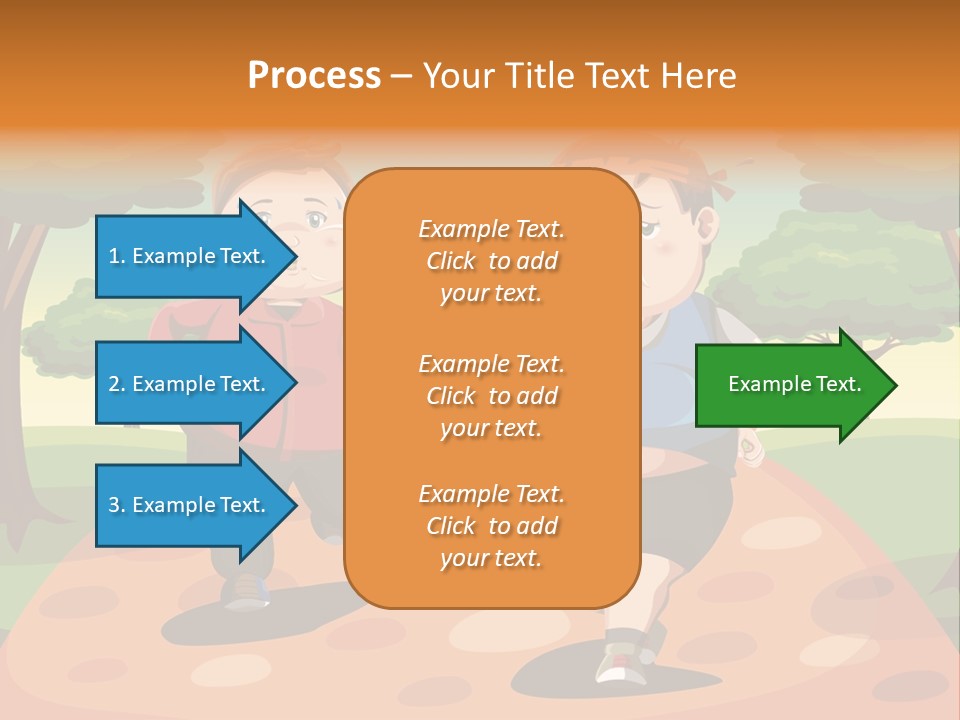 Tired Wellbeing Kids PowerPoint Template