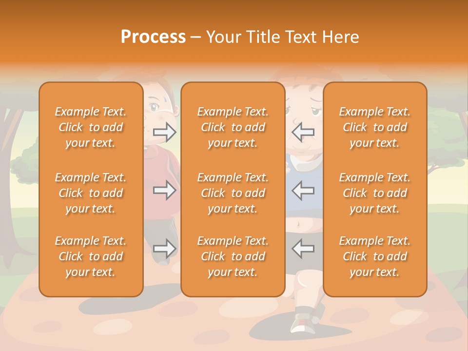 Tired Wellbeing Kids PowerPoint Template