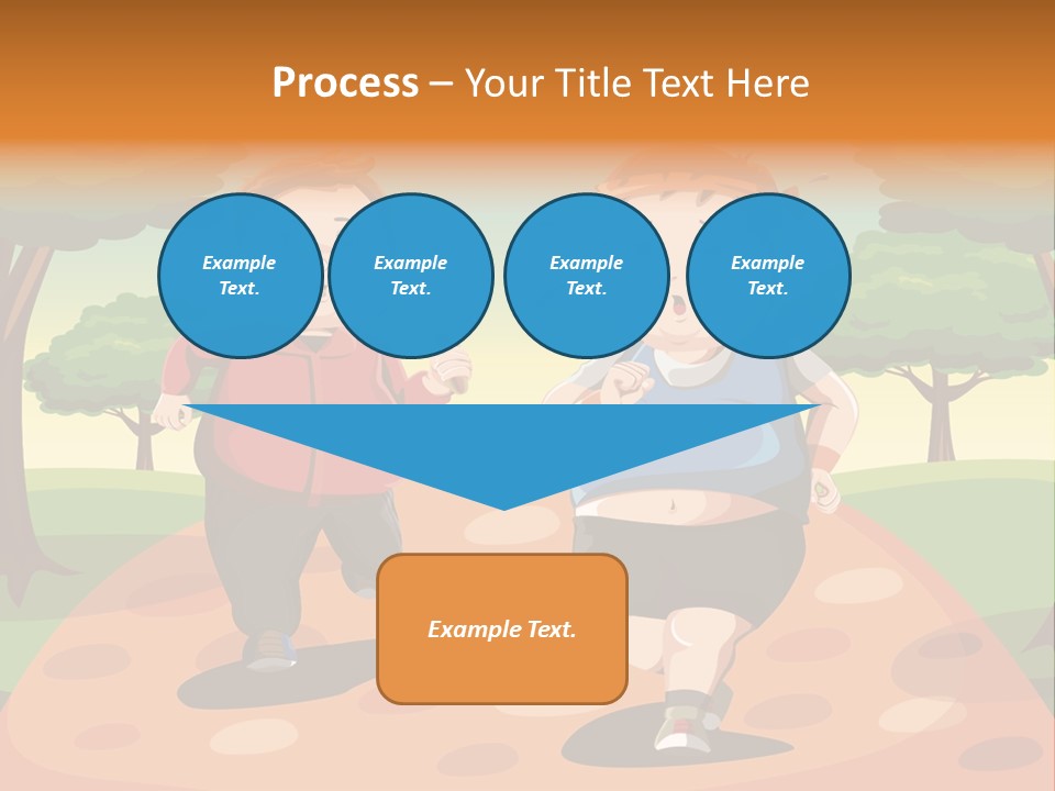 Tired Wellbeing Kids PowerPoint Template