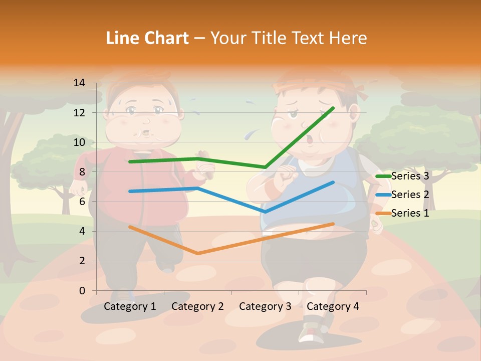 Tired Wellbeing Kids PowerPoint Template