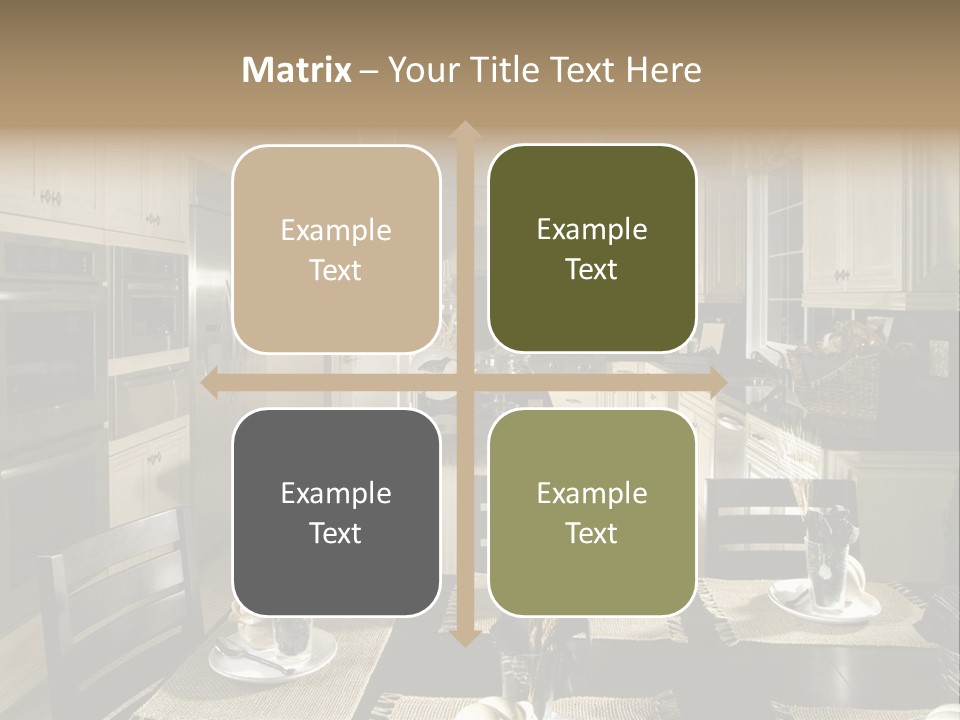 Clean Furniture Contemporary PowerPoint Template